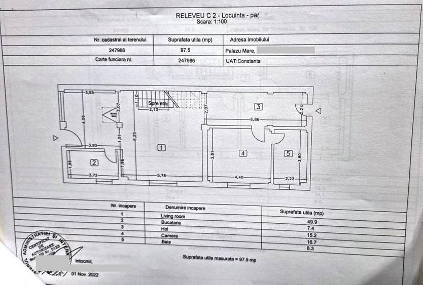 Casă individuală cu 6 camere cu Piscina în Palazu Mare