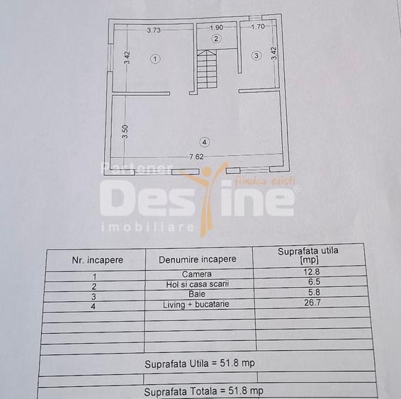 Casă individuală cu 6 camere cu Canalizare în Lumina