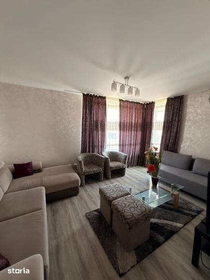 Apartament cu 3 camere semidecomandat în Chiajna