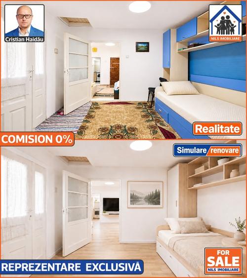 Casă individuală cu 4 camere cu Teren 1047 Mp în Ștefăneștii de Sus