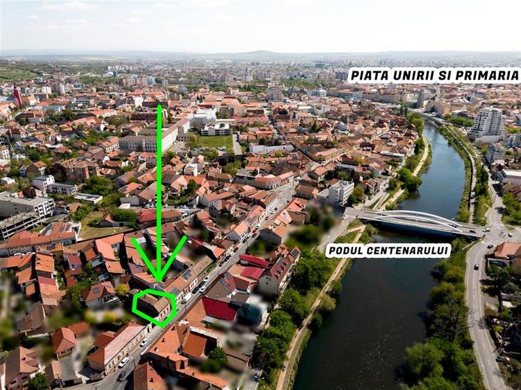 Casă individuală cu 3 camere cu Teren 300 Mp în Central