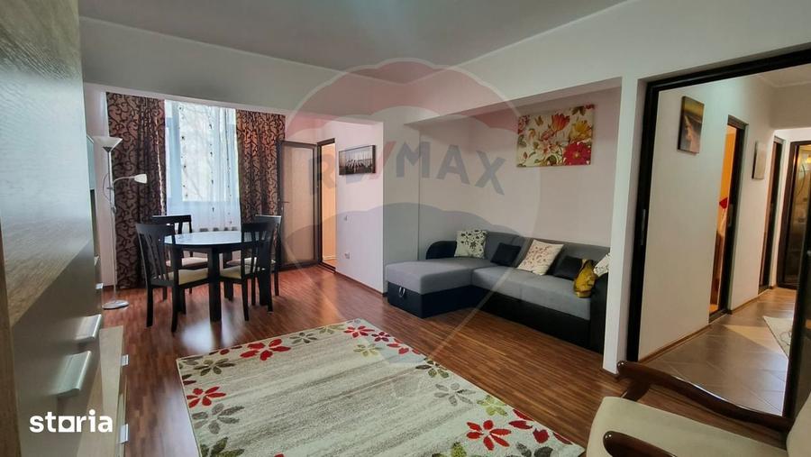 Apartament cu 2 camere, mobilat în Micro 13