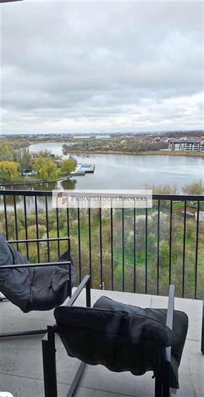Apartament cu 2 camere semidecomandat, mobilat în Băneasa