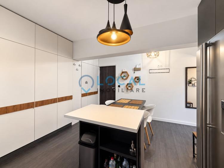Apartament cu 3 camere decomandat, mobilat în Mărăști