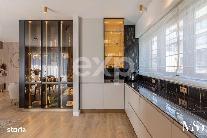 Apartament cu 5 camere, mobilat în Herăstrău