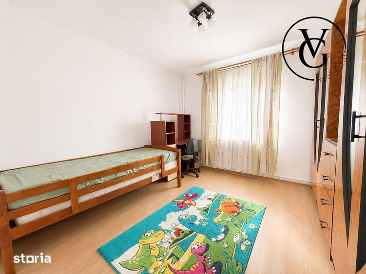 Apartament cu 3 camere decomandat, mobilat în Inel II