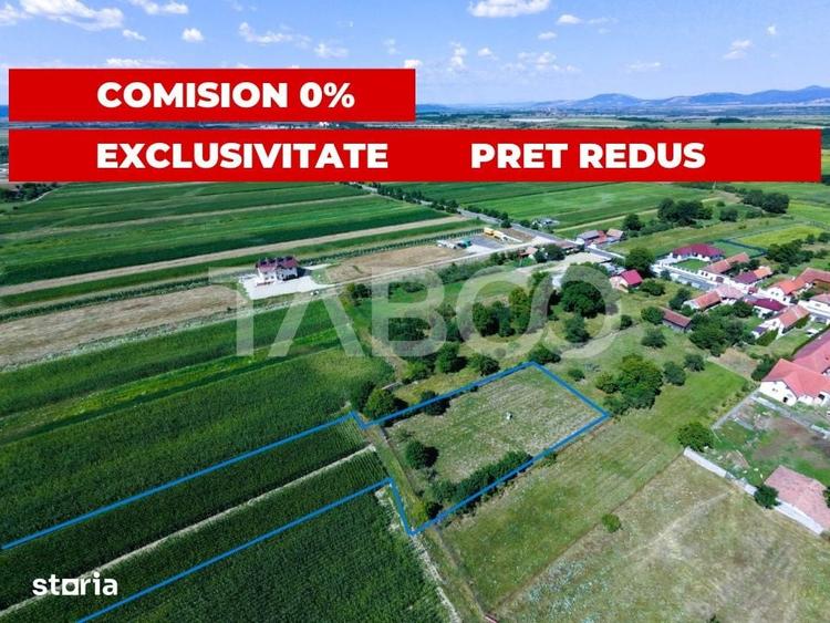 Teren de 3150 mp, în Șercaia