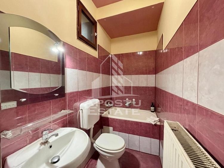 Apartament cu 2 camere semidecomandat, mobilat în Mehala