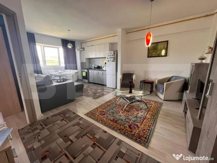 Apartament cu 2 camere semidecomandat în Central