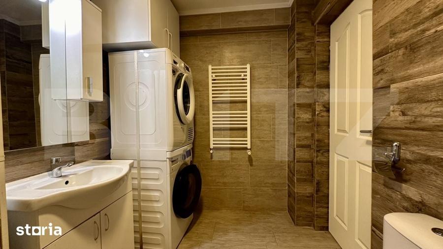 Apartament central, 3 camere, terasa 12mp, mobilat si utilat - 9