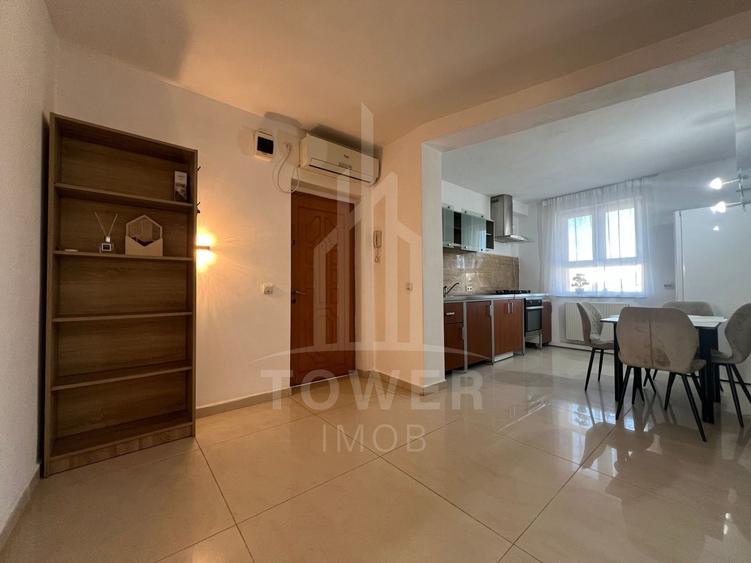 Apartament cu 3 camere decomandat, mobilat în Hipodrom 1