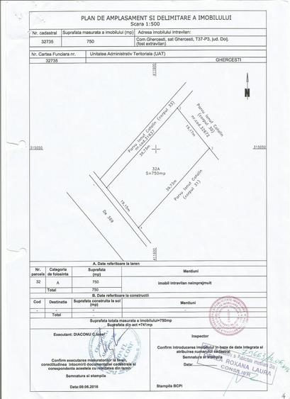Teren de 750 mp, în Aeroport