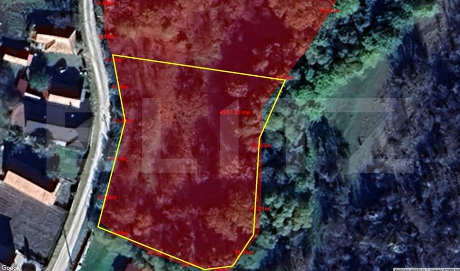 Teren Construcții intravilan de 2000 mp, în Ciurila