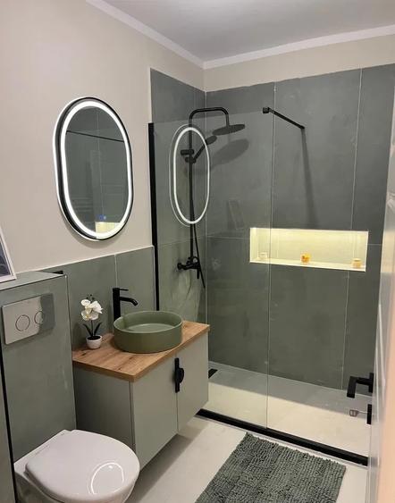 Apartament cu 2 camere semidecomandat, mobilat în Florești