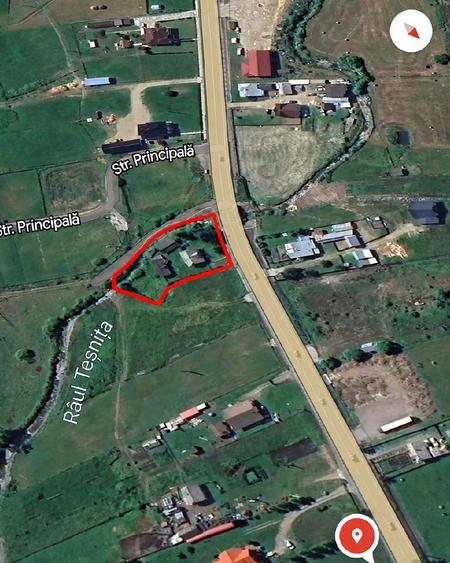 Casă cu 4 camere cu Teren 1170 Mp în Poiana Stampei