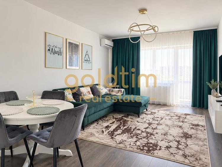 Apartament cu 2 camere decomandat, mobilat în Băneasa