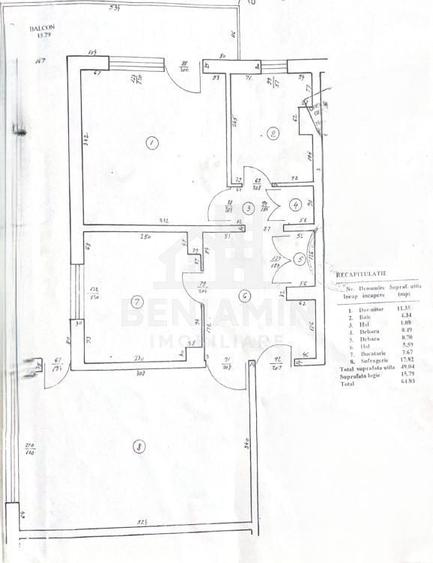 Apartament cu 2 camere decomandat în 1 Mai