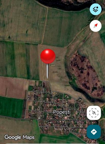 Teren de 10400 mp, în Popești