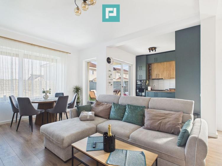 Duplex cu 3 camere cu Teren 322 Mp în Moșnița Nouă