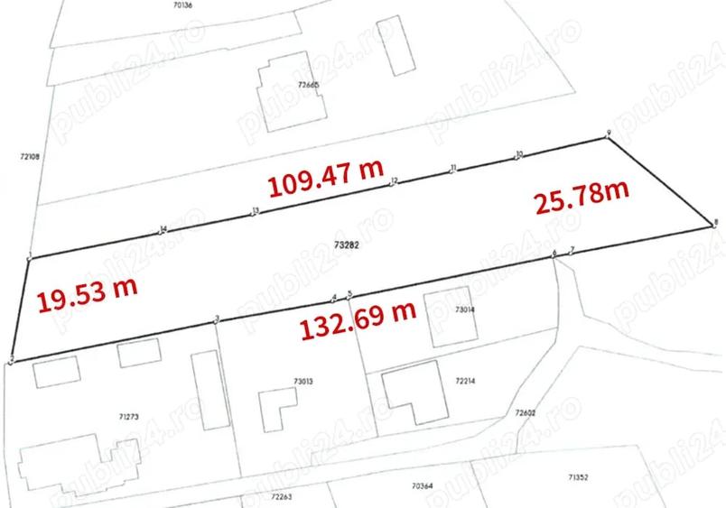 Teren de 2287 mp, în Valea