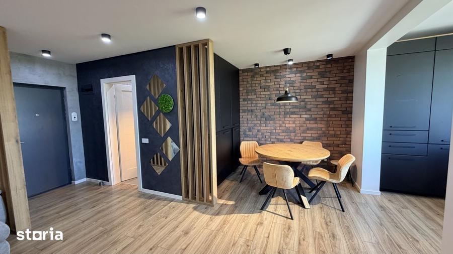 Apartament cu 3 camere, mobilat în Florești