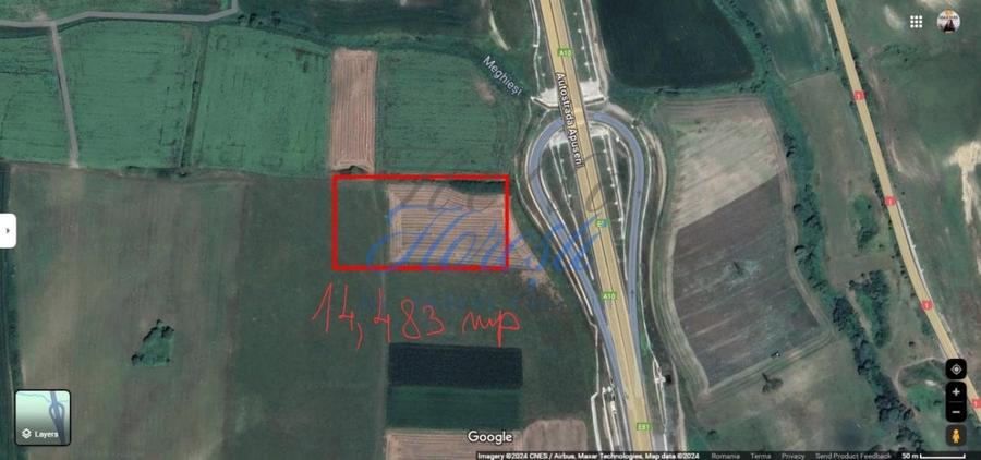 Teren agricol extravilan de 14483 mp, în Unirea