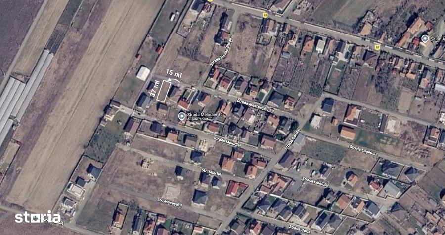 Teren de 551 mp, în Sânmartin