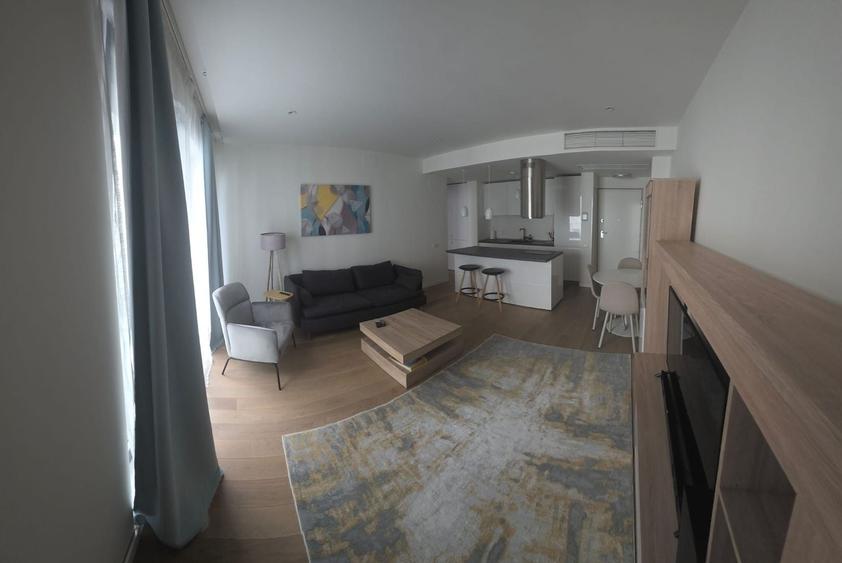 Apartament cu 2 camere semidecomandat, mobilat în Herăstrău
