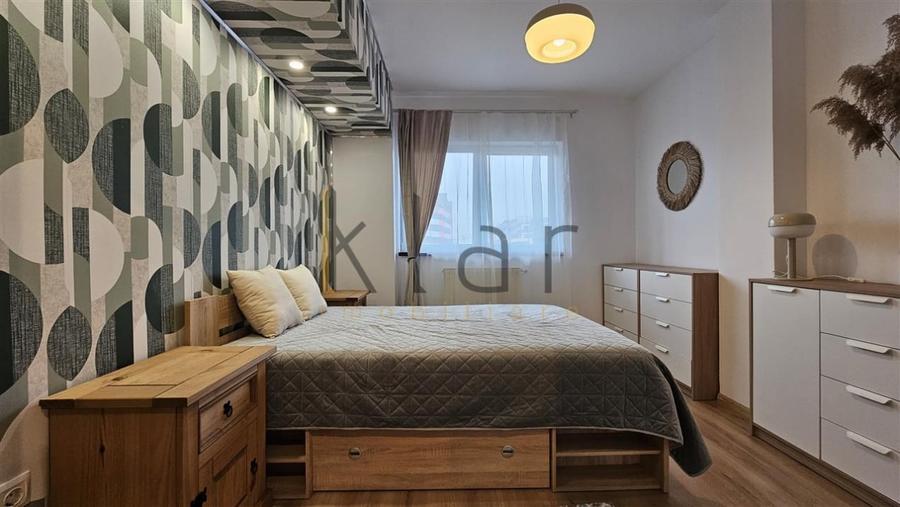 Apartament cu 2 camere semidecomandat, mobilat în Bună Ziua