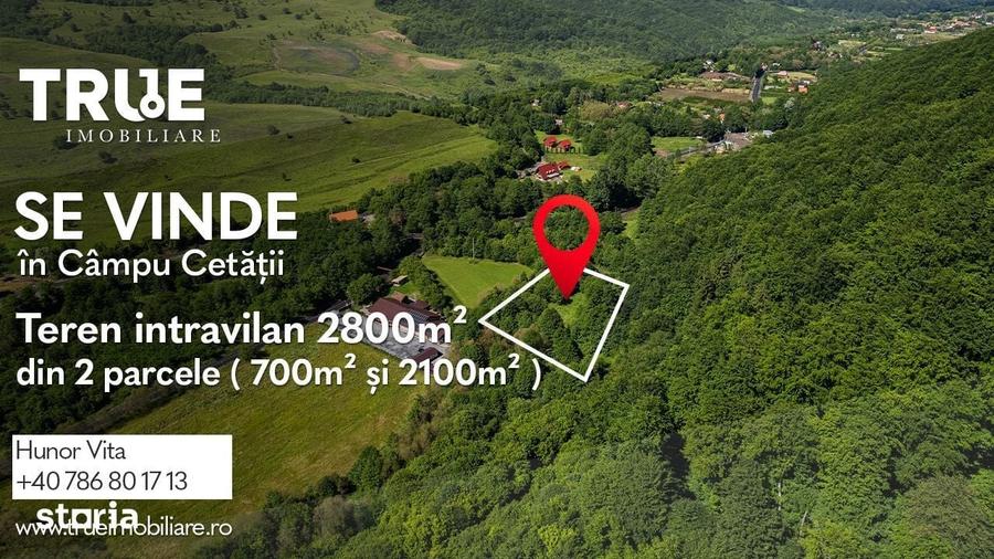 Teren de 2800 mp, în Eremitu