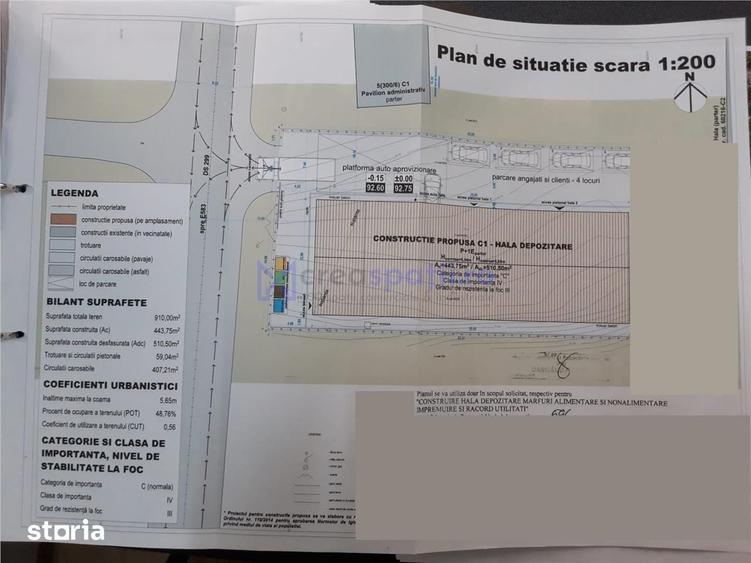 Spațiu comercial, de 510 mp, în Lețcani