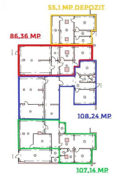 Spațiu comercial, de 401 mp, în Nufărul