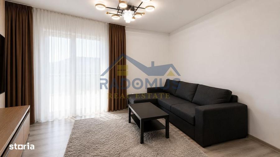 Apartament cu 2 camere, mobilat în Republicii