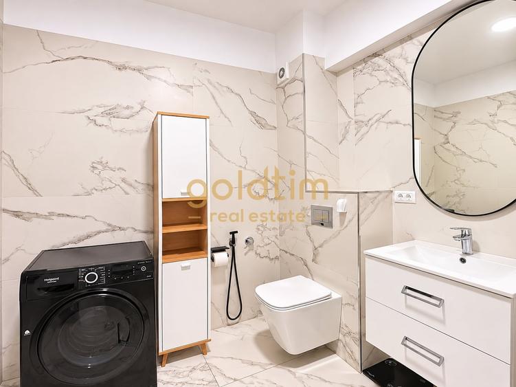Apartament cu 2 camere semidecomandat, mobilat în Pipera