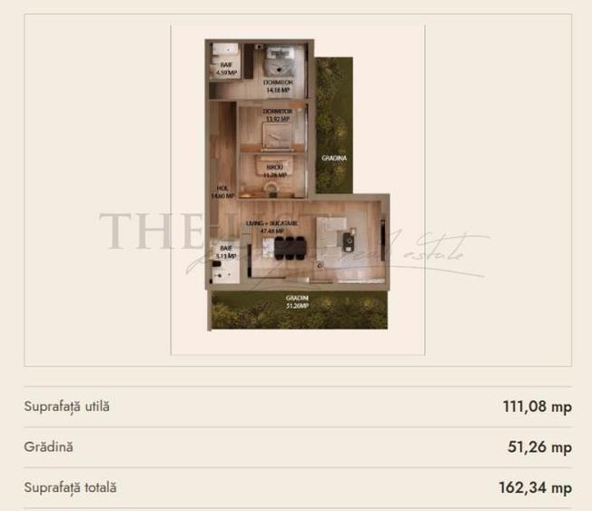 Apartament cu 4 camere decomandat în Cotroceni