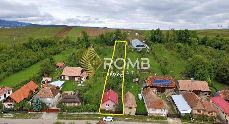 Casă individuală cu 2 camere cu Canalizare în Sâncraiu