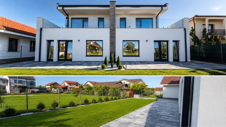 Casă cu 4 camere în Dumbrăvița