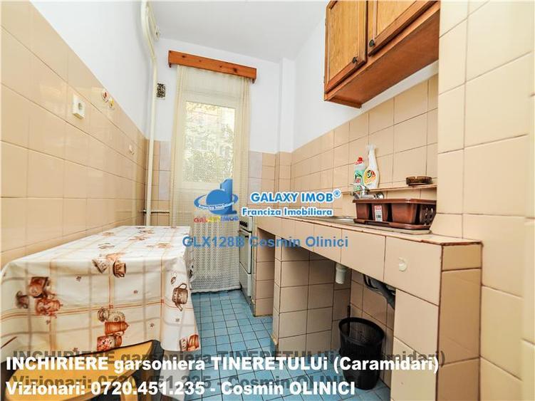 Garsonieră semidecomandată, mobilată în Tineretului