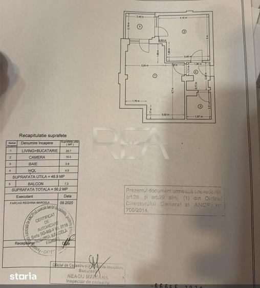 Apartament cu 2 camere în Apărătorii Patriei