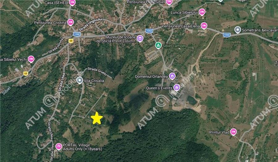 Teren extravilan de 1200 mp, în Sibiel