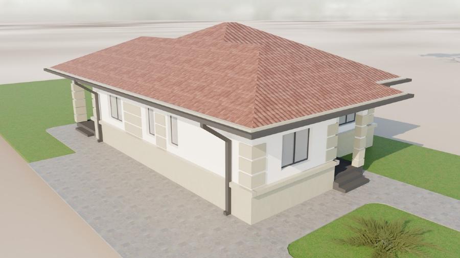 Casă individuală cu 3 camere cu Teren 640 Mp în Moșnița Nouă