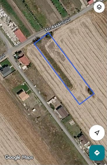 Teren de 2500 mp, în Dârvari