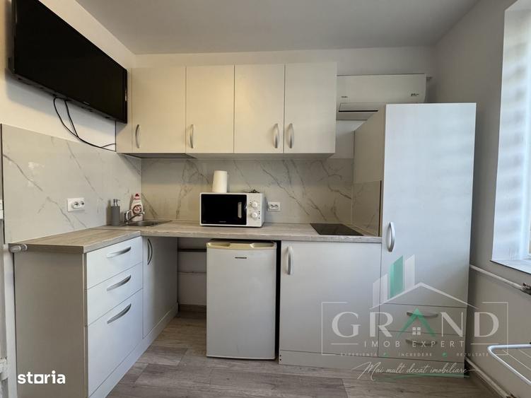 Garsoniera renovata complet | 12 mp | Etaj 1 | Mobilier pe comanda | - 2