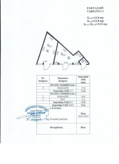 Spațiu comercial, de 11.800000190735 mp, în Alexandru Obregia
