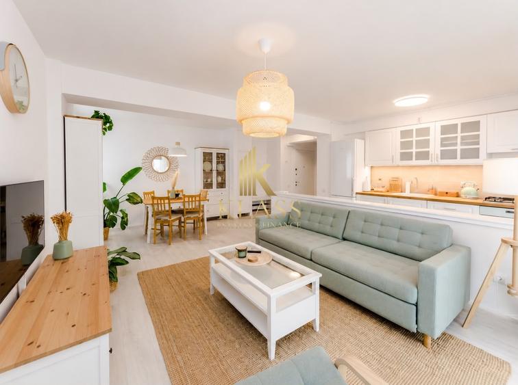 Apartament cu 2 camere semidecomandat, mobilat în Otopeni