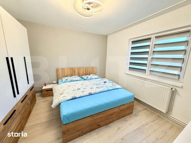 Apartament 2 camere, 50 mp, complet mobilat, renovat, boxa subsol, zon - 4