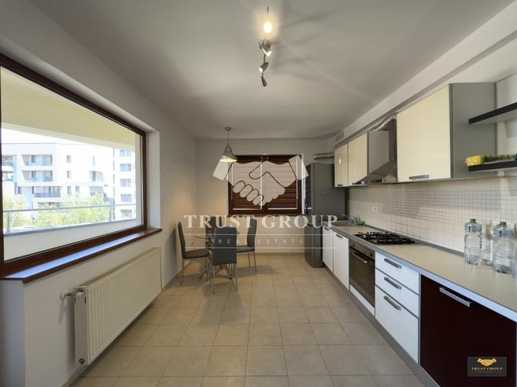 Apartament cu 3 camere decomandat, mobilat în Herăstrău