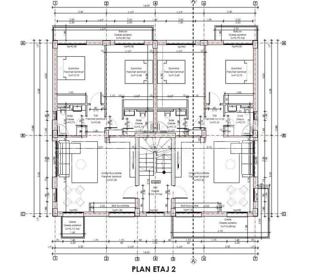 Apartament cu 3 camere în Ovidiu