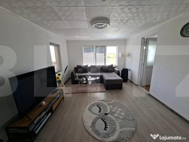 Casă cu 2 camere cu Teren 1234 Mp în Moacșa