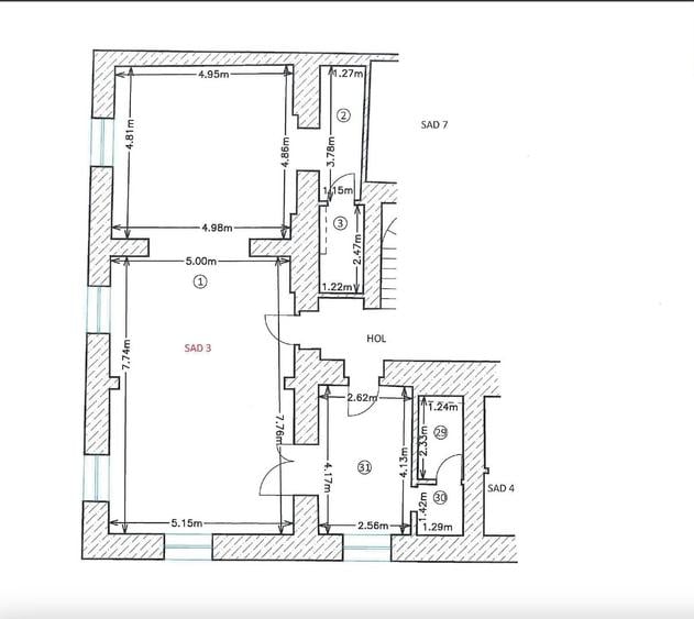 Birou, de 88.400001525879 mp, în Ultracentral